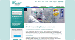 Desktop Screenshot of mcguffpharmacy.com